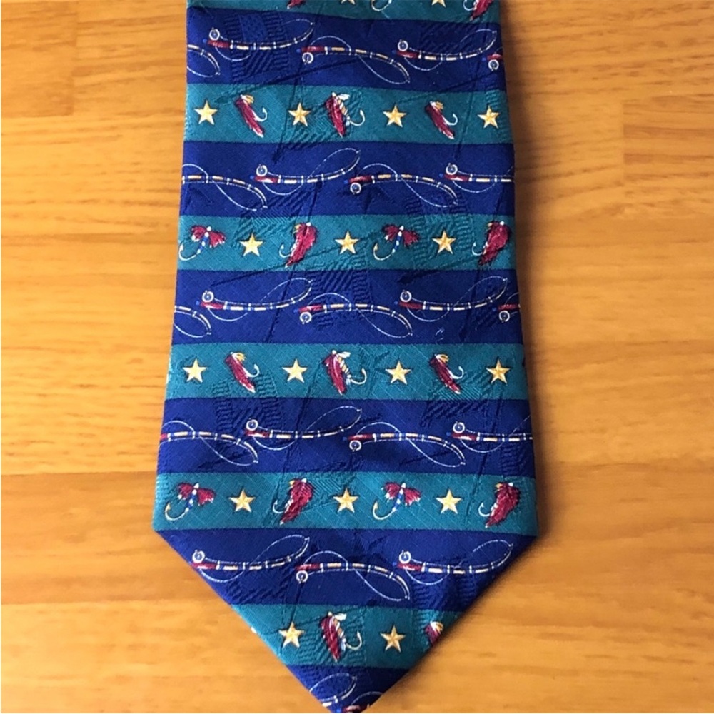 TOMMY HILFIGER Bundle (2) Elegant Patterned Ties - Picture 8 of 13